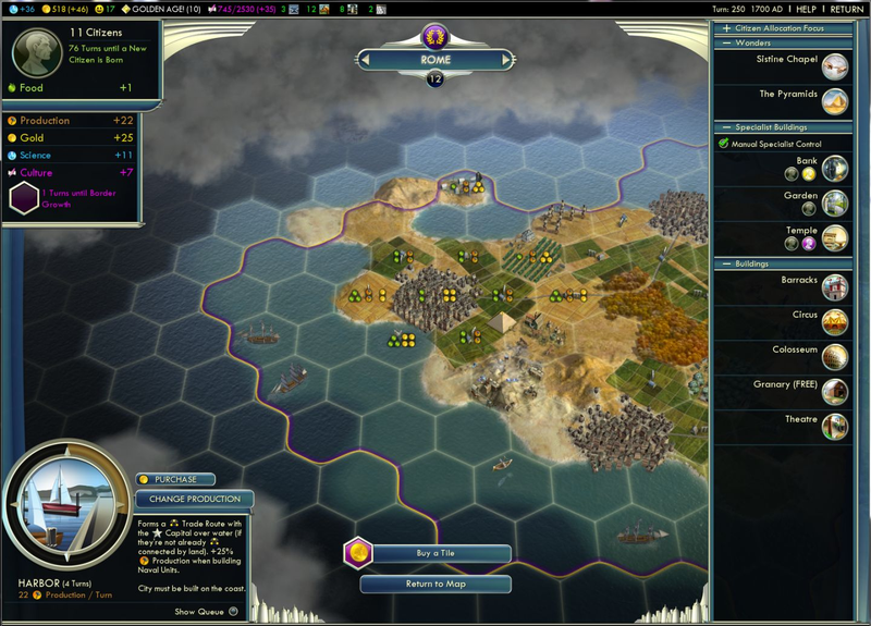 Illustration for article titled Civilization V's Screenshots Are Taking Over Our World
